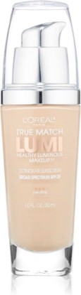 Picture of L'Oréal Paris True Match Lumi Healthy Luminous Makeup, N1-2 Soft Ivory/Classic Ivory, 1 fl. oz.