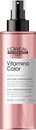 Picture of L'Oréal Professionnel Paris Vitamino Color 10-in-1 Multi-Benefit Leave-In Spray - Heat Protectant & Detangler For Frizz Control & Boosting Shine, For Color-Treated & All Hair Types