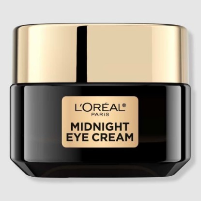 Picture of L'Oreal Paris Age Perfect Cell Renewal Midnight Eye Cream, Anti-Aging, Dark Circle Reduction, Wrinkle Reduction, 0.5 fl oz, Unscented, Cream, Lightweight, Moisturizing, Contains Vitamin E