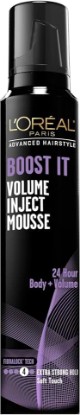 Picture of L'Oreal Paris Hair Care Advanced Hairstyle Boost It Volume Inject Mousse, 8.3 Ounce