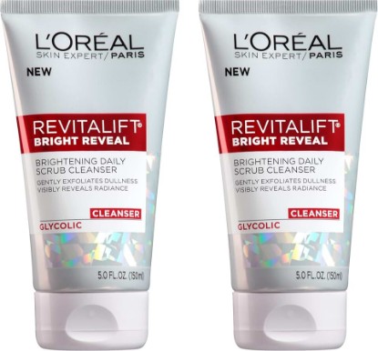 Picture of L'Oreal Paris Revitalift Bright Reveal Anti-Aging Facial Cleanser with Glycolic Acid 5 fl. oz (Pack of 2)