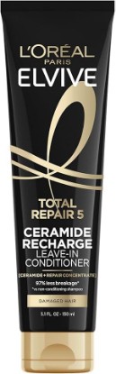 Picture of L'Oreal Paris Elvive Total Repair 5 Protein Recharge Leave In Conditioner Treatment and Heat Protectant, 5.1 Ounce