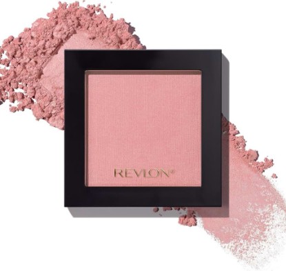 Picture of REVLON Powder Blush Face Makeup, High Impact Buildable Color, Lightweight & Smooth Finish, 004 Rosy Rendezvous, 0.17 oz