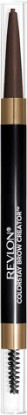 Picture of REVLON ColorStay Brow Creator, 2-in-1 Precise Eyebrow Pencil & Powder with Spoolie Brush, Waterproof & Long Lasting, 610 Dark Brown, 0.003 oz