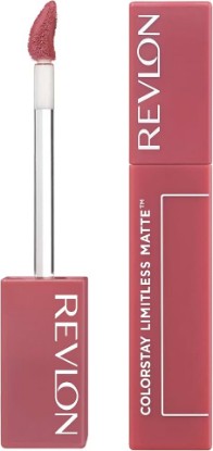 Picture of REVLON ColorStay Limitless Matte Liquid Lipstick, Vegan Formula, No-Budge, Longwear Lip Color, Long Lasting, Lightweight/Comfortable, Waterproof, 006 Manifest, 0.17 fl oz