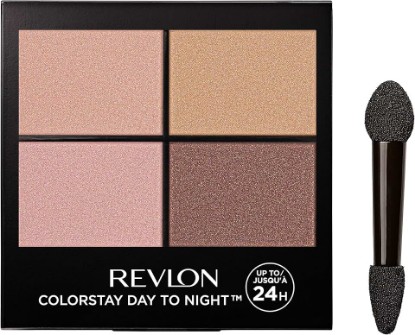 Picture of REVLON ColorStay Day to Night Eyeshadow Quad, Longwear Shadow Palette with Transitional Shades and Buttery Soft Feel, Crease & Smudge Proof, 505 Decadent, 0.16 Oz