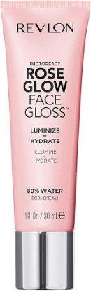 Picture of REVLON PhotoReady Face Gloss Rose Glow Primer, Makeup for All Skin Types, Hydrates, Illuminates & Moisturizes, Infused with Glycerin & Olive Oil Extract, 80% Water, 1 Fl Oz