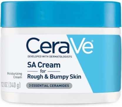 Picture of CeraVe Moisturizing Cream with Salicylic Acid, Exfoliating Body Cream with Lactic & Hyaluronic Acid, Niacinamide, and Ceramides, Fragrance Free & Allergy Tested, 12 Ounce