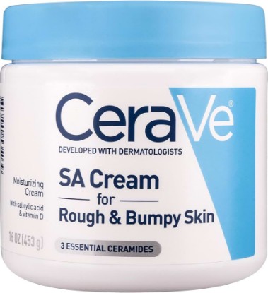 Picture of CeraVe Moisturizing Cream with Salicylic Acid, Exfoliating Body Cream with Lactic & Hyaluronic Acid, Niacinamide, and Ceramides, Fragrance Free & Allergy Tested, 16 Ounce