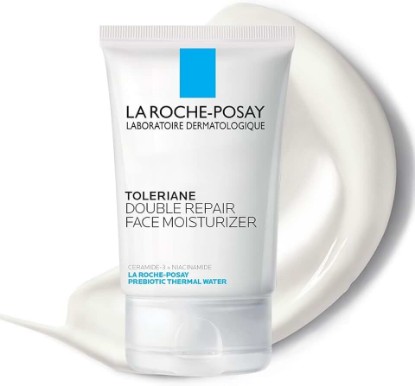 Picture of La Roche-Posay Toleriane Double Repair Face Moisturizer, Daily Moisturizer Face Cream with Ceramide & Niacinamide for All Skin Types, Immediate Comfort & Long Lasting Hydration, Fragrance Free