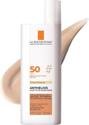 Picture of La Roche-Posay Anthelios Sunscreen SPF 40, Ultra-Light Fluid Broad Spectrum SPF 40, Face Sunscreen with Titanium Dioxide Mineral, Lightweight & Fast-Absorbing, Oil-Free, Matte Finish