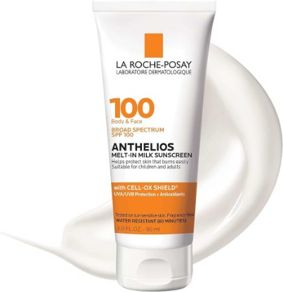Picture of La Roche-Posay Anthelios Melt-In Milk Sunscreen SPF 100, Sunscreen For Body & Face