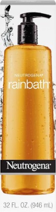 Picture of Neutrogena Rainbath Cleansing Shower & Bath Gel, Daily Moisturizing Body Wash Cleanser & Shaving Gel for Men & Women, Clean-Rinsing Creamy Lather for Softer & Smoother Skin, Original Scent, 32 fl. Oz