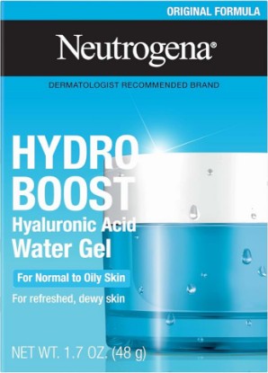 Picture of Neutrogena Hydro Boost Water Gel, 24 Hr Hydration for Normal/Oily Skin, Signature Fragrance, Face Moisturizer with Hyaluronic Acid, Skin Care for Juicy, Deeply Hydrated Skin, 1.7 oz