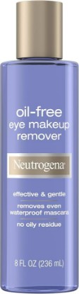 Picture of Neutrogena Gentle Oil-Free Eye Makeup Remover & Cleanser for Sensitive Eyes, Dissolves Waterproof Mascara, Non-Greasy Liquid Makeup Remover, Dermatologist & Ophthalmologist Tested, 8 fl. oz