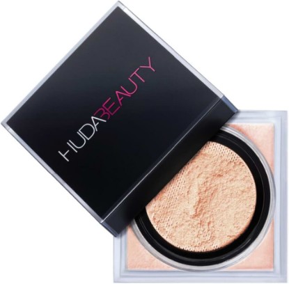 Picture of Huda Beauty Easy Bake Loose Baking and Setting Face Powder Shade PEACH PIE Full Size (0.71oz / 20g)