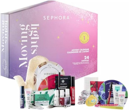 Picture of SEPHORA Collection Calendar - 24 Makeup, Skincare, Bath, and Accessory Gifts to Discover - Including One Exclusive Surprise.