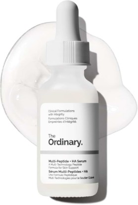 Picture of The Ordinary Multi-Peptide + Hyaluronic Acid, Anti-Aging Peptide Serum for Crow’s Feet, Elasticity & Firmness, 1 Fl Oz
