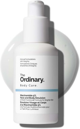 Picture of The Ordinary Niacinamide 5% Face and Body Emulsion, Dark Spot & Skin Tone Corrector, 3.4 Fl Oz