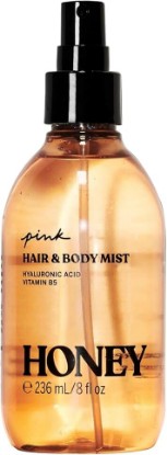 Picture of Victoria's Secret PINK Honey Hair & Body Mist, Perfume Spray for Women (8 oz)