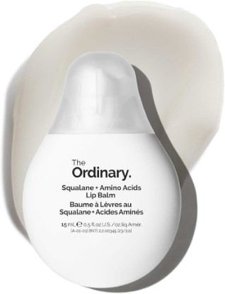 Picture of The Ordinary Squalane + Amino Acids Hydrating Lip Balm, for Lips, Elbows, and Cuticles, 0.5 Fl Oz