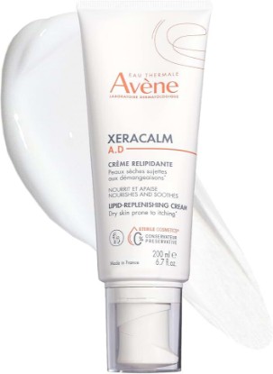 Picture of Avène XeraCalm A.D Lipid-Replenishing Cream, Atopic Dermatitis, Eczema-Prone Skin, For Dry, Itchy Skin, Restore Skin barrier, For Infants, Children & Adults, No Preservative, Fragrance-Free 6.7 Oz.