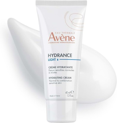 Picture of Avène Hydrance LIGHT Hydrating Cream, Daily Face Moisturizer Cream, Non-Comedogenic