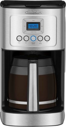 Picture of Cuisinart 14-Cup Coffee Maker, Programmable PerfecTemp Glass Carafe Coffee Machine with 1-4 Cup Setting, Brew Strength Control and Pause, Stainless Steel, DCC-3200NAS