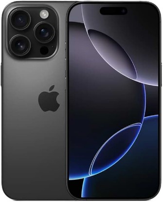 Picture of Apple iPhone 16 Pro Max, 1TB, Black Titanium - Unlocked (Renewed)