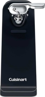 Picture of Cuisinart Can Opener with One-Touch Operation, Electric Can Opener for Kitchen Including Magnetic Lid Holder, Automatic Can Opener with Easy Clean Design and Nonslip Base, Black, CCO-50BKN