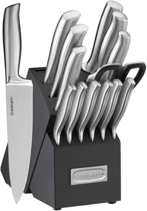 Picture of Cuisinart C77SS-15PG 15pc German Stainless Steel Hollow Handle Cutlery Block Set