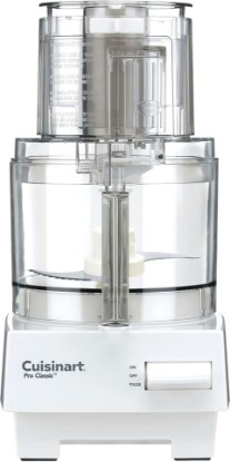 Picture of Cuisinart 7-Cup Pro Classic Food Processor, 600-Watt Motor, Vegetable Chopper & Blender for Mincing, Dicing, Shredding, Puree & Kneading Dough, DLC-10SYP1, White