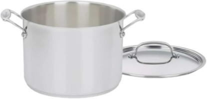 Picture of Cuisinart 766-24 Chef's Classic 8-Quart Stockpot with Cover, Stainless Steel