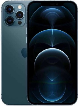 Picture of Apple iPhone 12 Pro Max, 128GB, Pacific Blue - Fully Unlocked (Renewed)