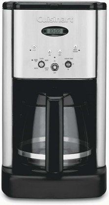Picture of Cuisinart DCC-1200P1 Brew Central 12-Cup Programmable Coffeemaker Coffee Maker, Carafe, Brushed Chrome