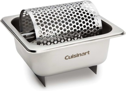 Picture of Cuisinart Stainless Steel Butter Wheel, Raised Bottom Butter Roller for Griddle for Golden Crust and Even Spread, Kitchen Grill Accessory for Burgers, Bread, BBQ, Cookouts, Tailgates