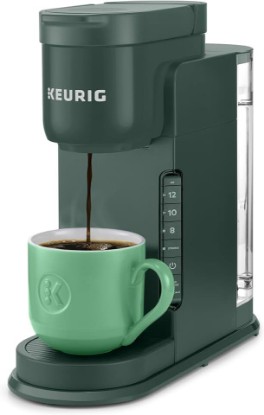 Picture of Keurig K-Express Single Serve K-Cup Pod Coffee Maker, 3 Brew Sizes, Strong Button Feature, 42oz Removable Reservoir, Evergreen
