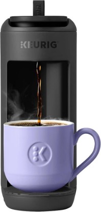 Picture of Keurig K-Mini Mate Single Serve K-Cup Pod Coffee Maker, Brews Up to 12 oz Cup, Compact Portable Coffee Machine for Small Spaces, Great for Dorms & Offices, Black