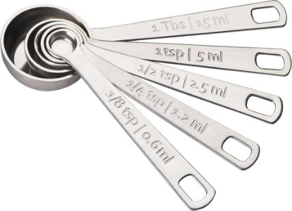 Picture of Le Creuset Stainless Steel Measuring Spoons, Set of 5
