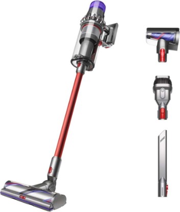 Picture of Dyson SV29 Outsize Cordless Vacuum Cleaner | Nickel/Red | Refurbished