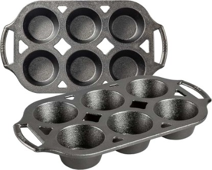 Picture of Lodge Cast Iron Muffin Pan, Set of 2