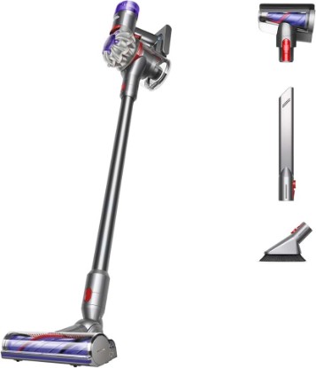 Picture of Dyson V8 Plus Cordless Vacuum, Cleans Hard Floors and Carpets, Detangles, Converts to Handheld, 115AW, 2 Power Modes, Up to 40 Minutes¹