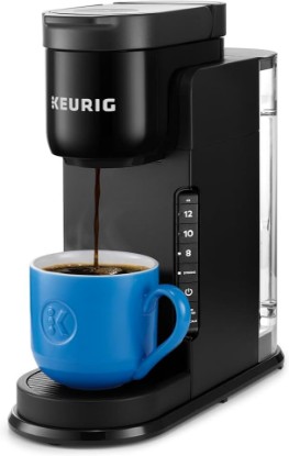 Picture of Keurig K-Express Single Serve K-Cup Pod Coffee Maker, 3 Brew Sizes, Strong Button Feature, 42oz Removable Reservoir, Black