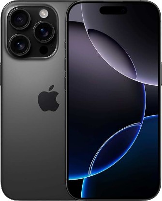 Picture of Apple iPhone 16 Pro Max, 256GB, Black Titanium - Unlocked (Renewed)