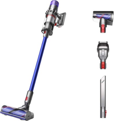 Picture of Dyson V11 Cordless Stick Vacuum, Large, Nickel/Blue