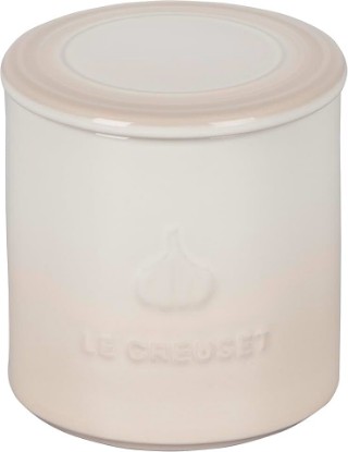 Picture of Le Creuset Stoneware Garlic Keeper, 14 oz., Meringue