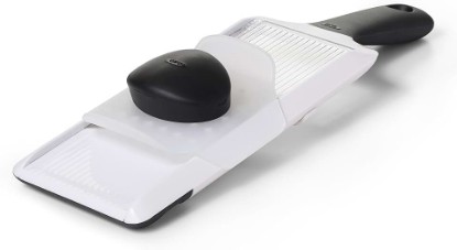 Picture of OXO Good Grips Handheld Mandoline Slicer for Kitchen, Adjustable Vegetable Slicer