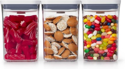 Picture of OXO Good Grips 3-PC Small Square Short POP Container Set
