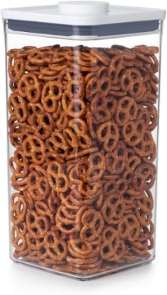 Picture of OXO Good Grips POP Container - Airtight Food Storage - Big Square Tall 6.0 Qt Ideal for bulk snacks and cereal