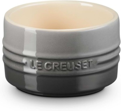 Picture of Le Creuset Stoneware Round Straight Wall Ramekin, 6.75oz., Oyster